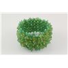 Image 2 : Chrocheted Wrap Bracelet with Beads & Gemstone