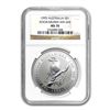 Image 1 : 1995 1 oz Silver Australian Kookaburra - MS-70 NGC