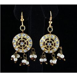 4.84GRAM INDIAN HANDMADE LAKH FASHION EARRING