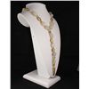 Image 1 : Natural Stone Handmade White Quartz Necklace