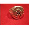 Image 1 : VINTAGE STERLING SILVER UNITED STATES ARMY MILITARY MEN'S RING