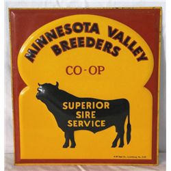 Minnesota Valley Breeders Co-op Single-sided Sign
