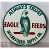 Image 1 : Eagle Feeds Porcelain Single-sided Sign