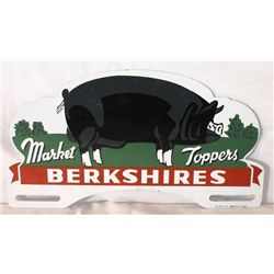 Berkshires Hog  License Plate Topper