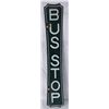 Image 1 : Bus Stop Porcelain Double-sided Sign