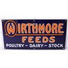 Image 1 : Wirthmore Feeds Single-sided Porcelain Sign