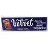Image 1 : Velvet Pipe Tobacco Single-sided Porcelain Sign