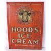 Image 1 : Hood's Ice Cream Single-sided Tin Sign