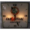 Image 1 : Farmutual Insurance Light-up Clock
