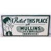 Image 1 : Mullins Hybrids Service Single-sided Tin Sign