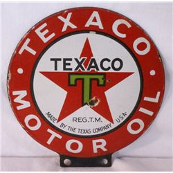 Texaco Motor Oil Grease Paddle Sign