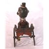 Image 4 : Cast Iron Horse Drawn Wagon w/ Nodder Driver