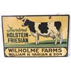 Image 1 : Purebred Holstein-Friesan Tin Sign