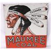 Image 1 : Maumee Coal Tin Single-sided Sign