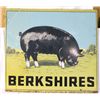 Image 2 : Berkshire Sow Double-sided Tin Sign