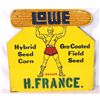Image 1 : Lowe Hybrids Seed Corn Dealer Single-sided Sign