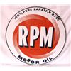 Image 1 : RPM Motor Oil Double-sided Porcelain Sign
