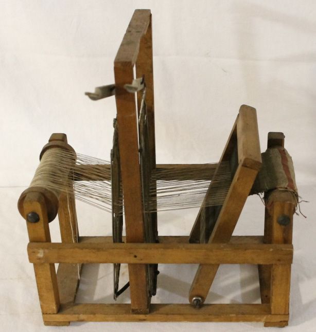 Early Vintage Rug Weaving Loom