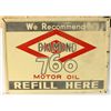 Image 1 : Diamond 76 Motor Oil Single-sided Sign