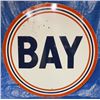 Image 1 : Bay Gasoline Double-sided Porcelain Sign