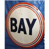 Image 2 : Bay Gasoline Double-sided Porcelain Sign
