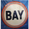 Image 3 : Bay Gasoline Double-sided Porcelain Sign
