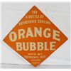 Image 2 : Orange Bubble Double-sided Cardboard Sign