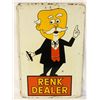 Image 1 : Renk Corn Dealer Single-sided Tin Sign