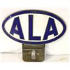 Image 1 : "ALA" License Plate Topper