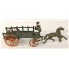 Image 1 : Cast Iron Stake Wagon Toy