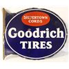 Image 1 : Goodrich Tires Double-sided Flanged Sign