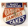 Image 1 : Ward's Famous Cakes Single-sided Porcelain Sign