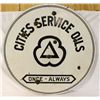Image 2 : City Service Double-sided Porcelain Sign