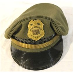 Bus Driver Hat w/ Badge