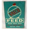 Image 2 : Valco Feed Single-sided Tin Embossed Sign