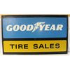 Image 1 : Goodyear Tires Single-sided Tin Sign
