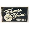 Image 1 : Farmers Union Member Single-sided Sign