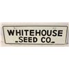 Image 1 : White House Seed Co. Single-sided Tin Sign