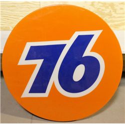 76 Plastic Sign