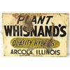 Image 1 : Whisnand's Seed Corn Single-sided Tin Sign