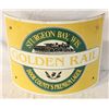 Image 1 : Golden Rail Lager Curved Porcelain Sign