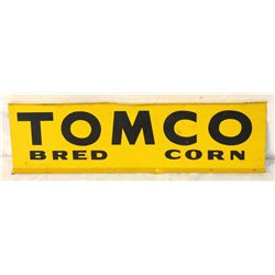 Tomco Bred Corn Double-sided Porcelain Sign