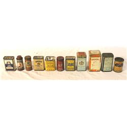 Assorted Spice Tins