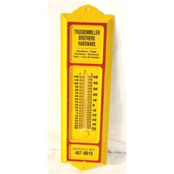 Truckenmiller Bros. Hardware Tin Thermometer