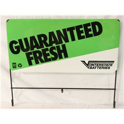 Interstate Batteries Double-sided Display Topper