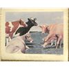 Image 2 : Framed Hoards Dairyman Print in Orig. Frame