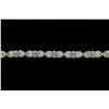Image 2 : BRACELET:  [1] 14KWG bracelet set with 173 rd diamonds, approx. 2.50 cttw, I/J, SI2-I1; 8 1/2''s;  3