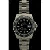 Image 1 : ROLEX: Mens st.steel Rolex O.P. Submariner Date wristwatch; black dial w/ lumin index; unidirectiona