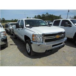 2013 CHEVROLET 2500HD Z71 4X4 CREW CAB PICKUP, S/N 1GC1KXCG5DF179980, 6.0L V8 GAS, A/T, LEATHER, CLO