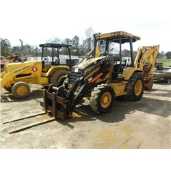 CAT 416C IT 4X4 LOADER BACKHOE, S/N 1XR00384 (96 YR) GP BUCKET, QUICK COUPLER, FORKS, 24" HOE BUCKET